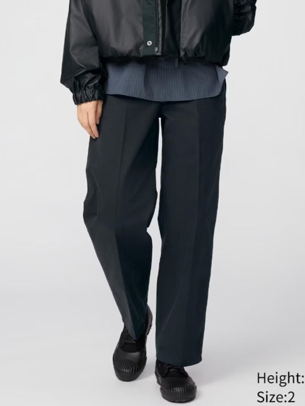 Uniqlo Cotton Chino Pants in Dark Gray